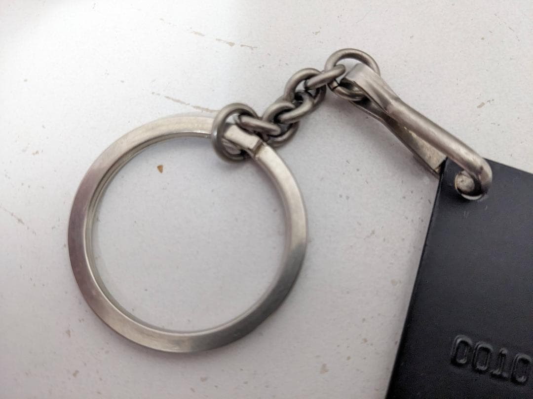 美品 レア メゾンマルジェラ 11 クレジットカードモチーフ キーリング