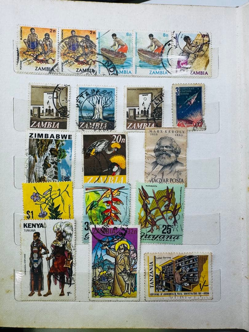 切手アルバム 多国籍コレクション