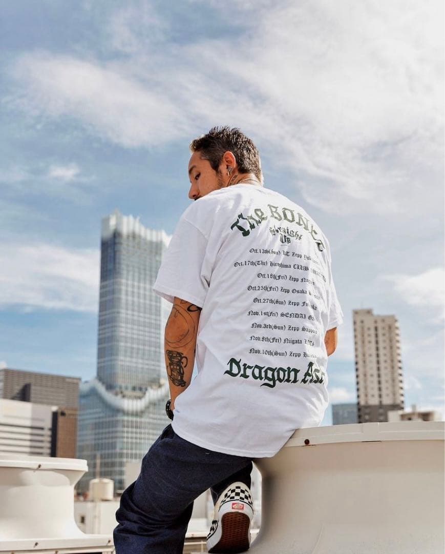 The BONEZ DragonAsh straight up tour tee - メルカリ