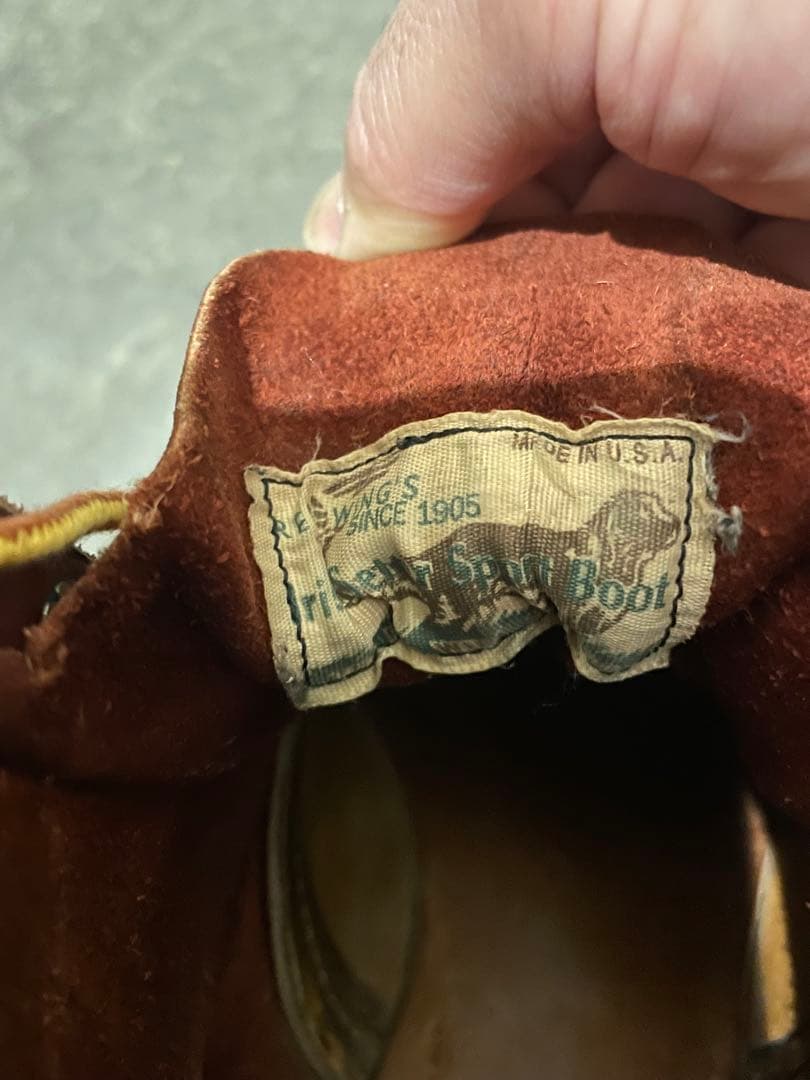 （最終値下げ）レッドウィング 濃い茶色ブーツ　7.5E