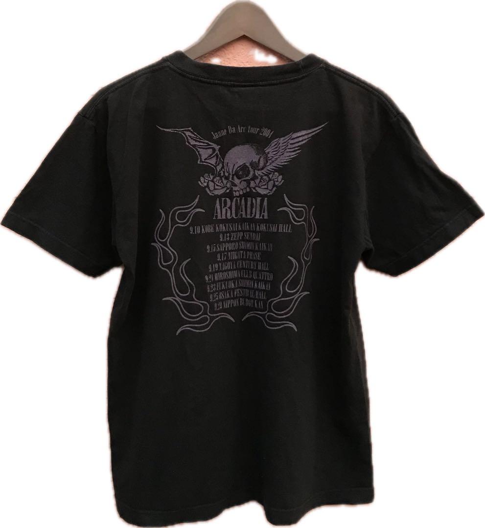 レア Janne Da Arc 2004 TOUR Tシャツ 黒 ARCADIA - メルカリ