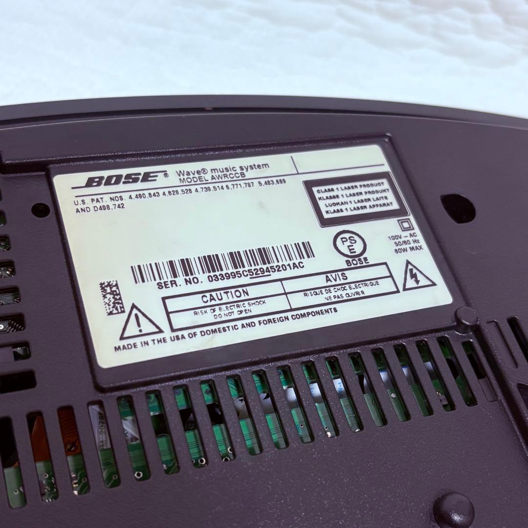名機】BOSE Wave Music System AWRCCB CDラジオ - メルカリ