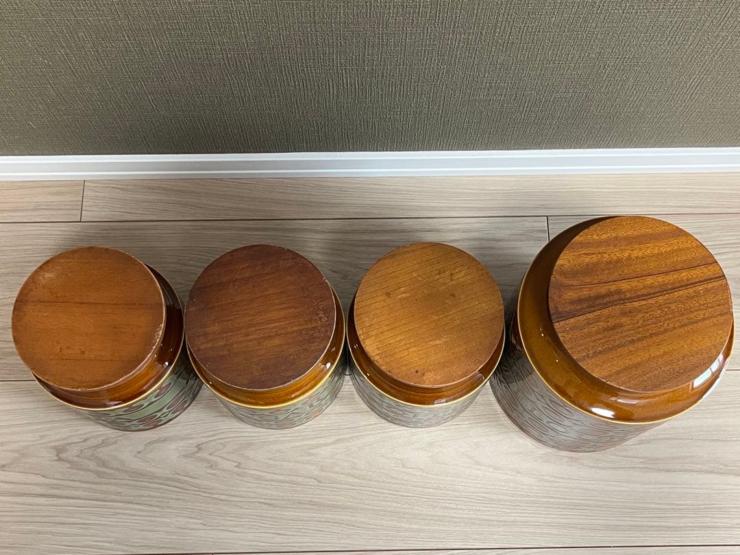 《イギリスにて購入》HORNSEA/ホーンジーキャニスターFLOUR