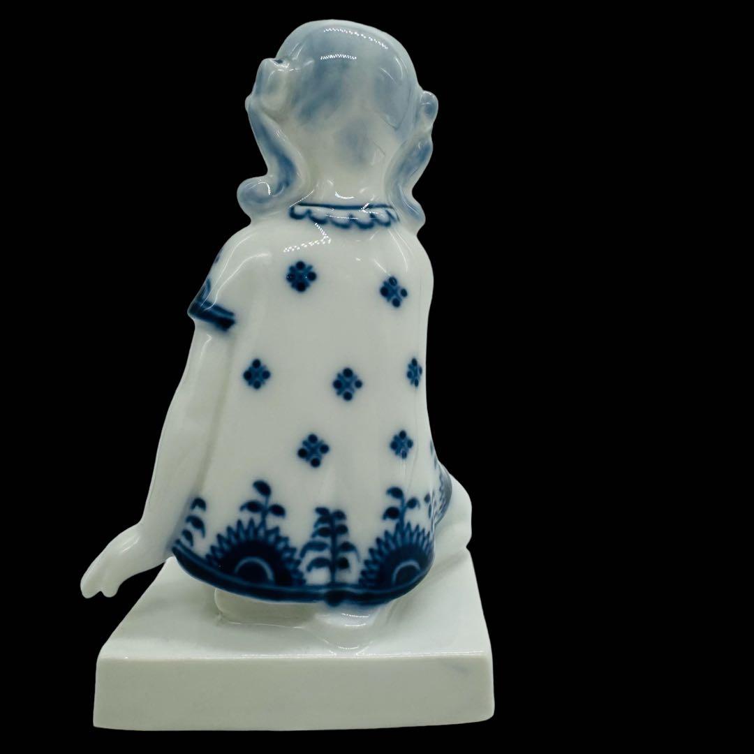 希少】ロイヤルコペンハーゲン ブルーフルーテッド フィギュリン 笛を