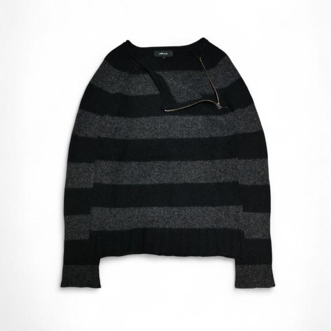 トップス 00s archive punk grunge border knit y2k 00s archive grunge border knit Y2K punk - メルカリ