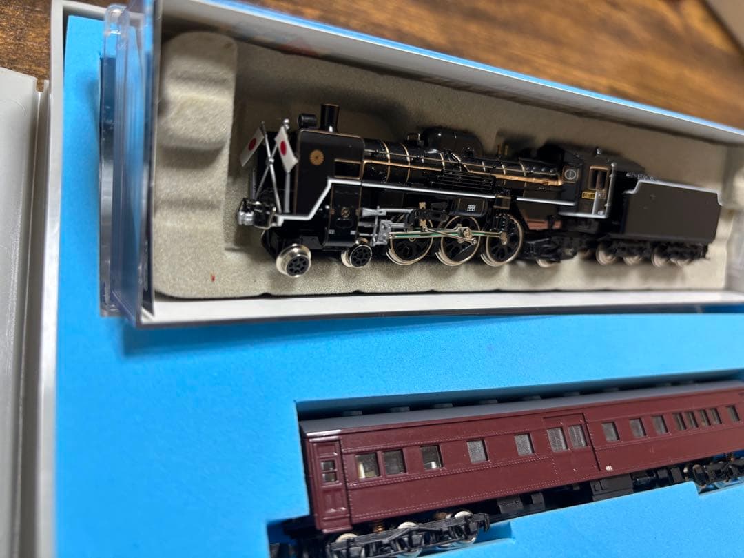 Nゲージマイクロエース お召客車 新1号編成・5両セット＋C57 1号機お召