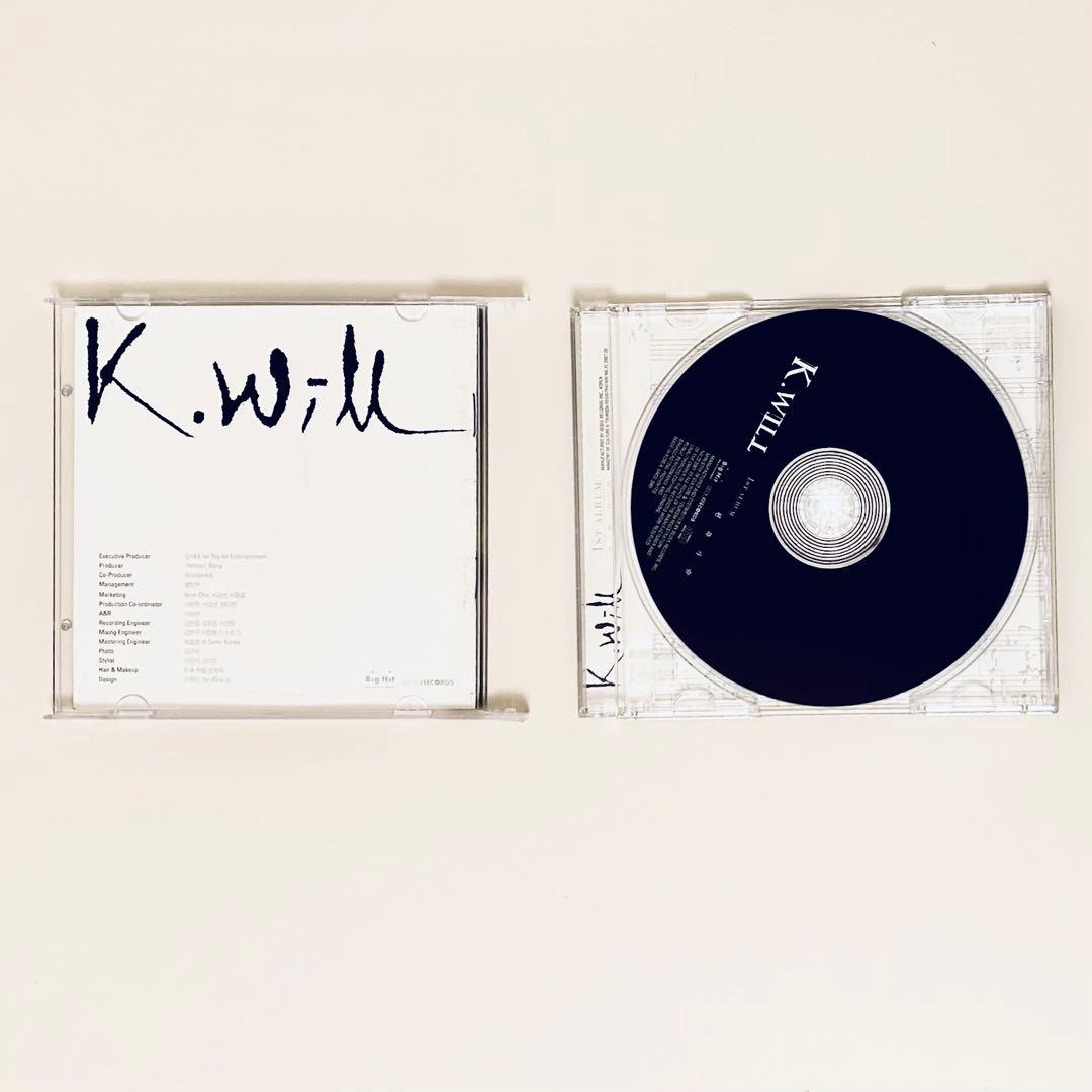 廃盤 『K.Will  1集  Left Heart   左胸』