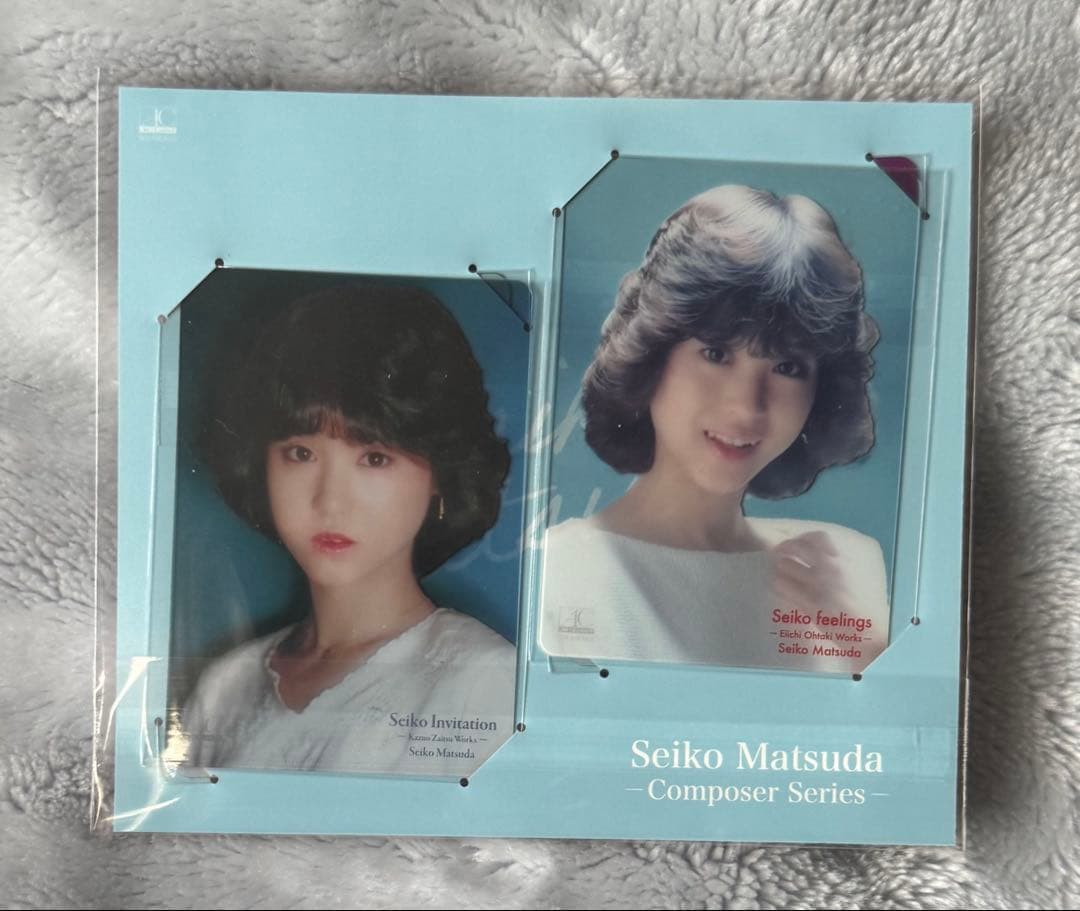 松田聖子♡ スペシャル・クリアカード4種＆メガジャケ4枚セット（＋