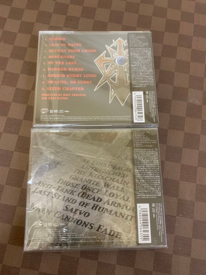 BOLT THROWER CD 2枚組セット - 洋楽工場 直営 店