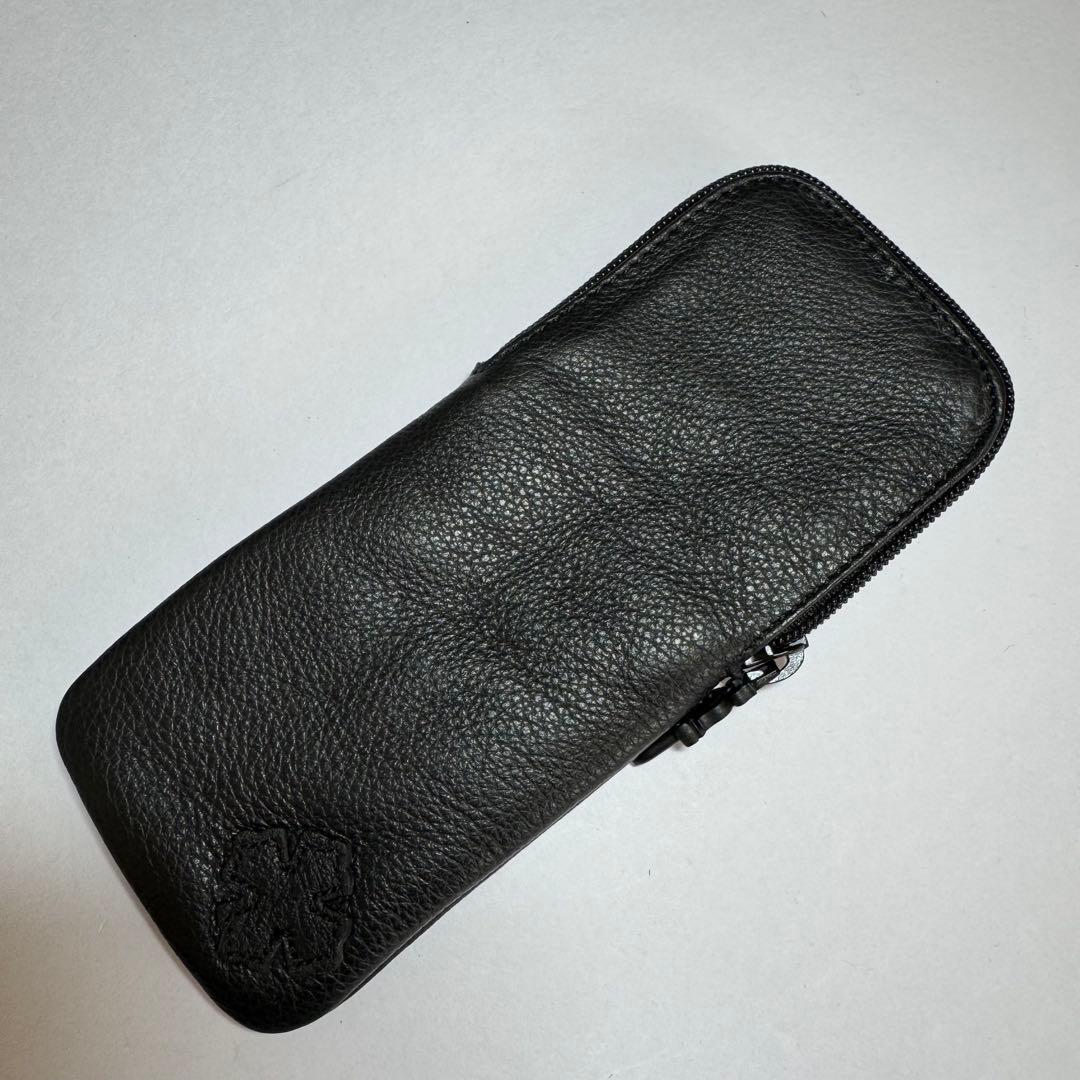 新品 クロムハーツ メガネケース レザーケース アイウェア 眼鏡 ペン