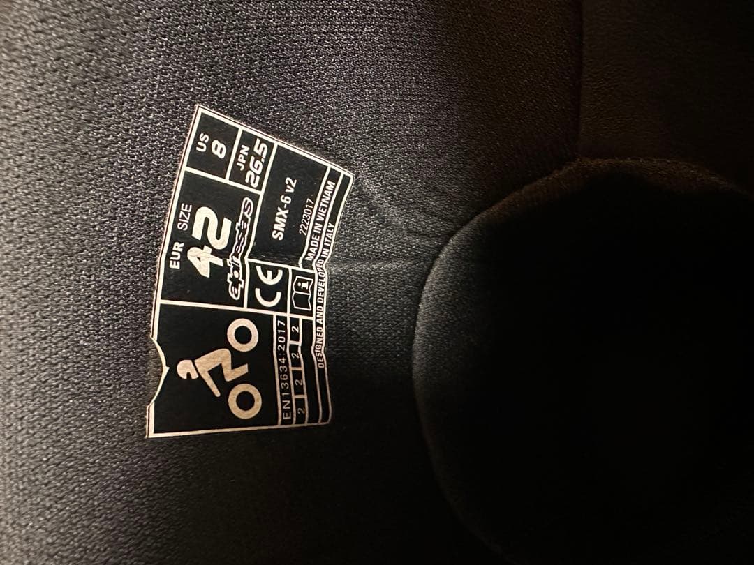 アルパインスターズ SMX-6 v2 レーシングブーツ 42 26.5cm