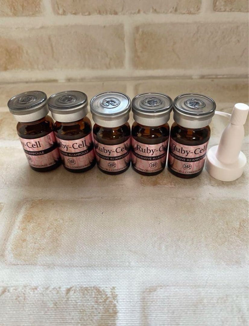 ルビーセルセラム ヒト幹細胞培養液5本(キャップ付) - メルカリ
