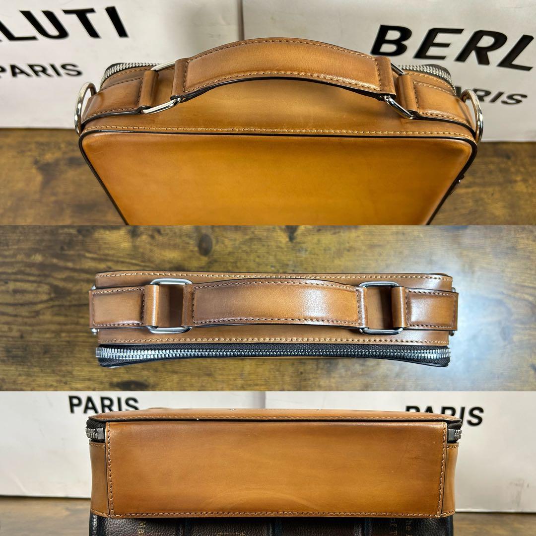 ほぼ新品 Berluti TAKE OFF PM スモール ショルダーバッグ - メルカリ