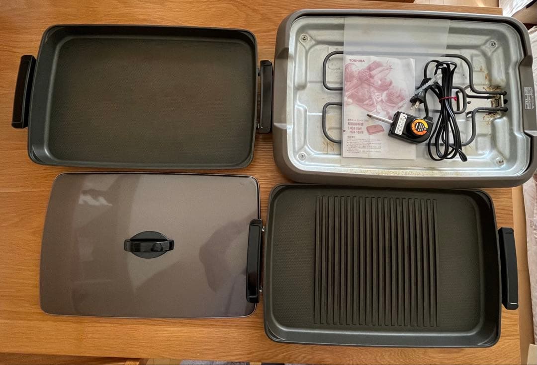 TOSHIBA(東芝） ホットプレート HGK-8WE - メルカリ