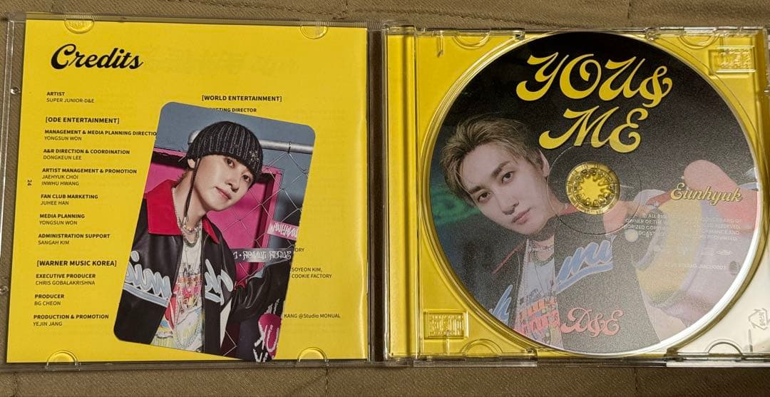 SUPER JUNIOR D&E You&Me 3種類セット トレカ有 - メルカリ