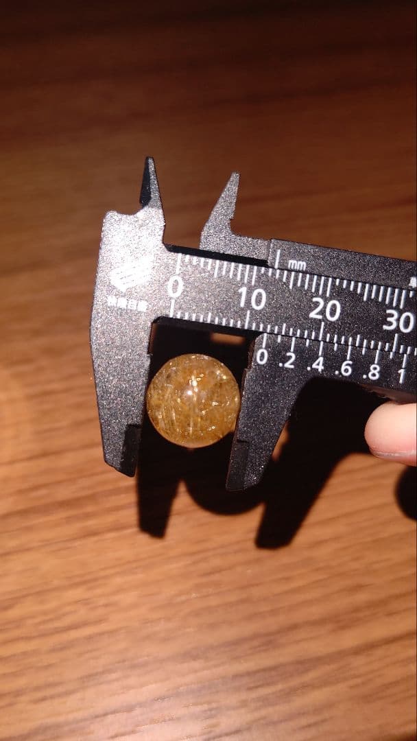 ゴールドルチルAAA 約12.5〜13.0mm 8粒売り