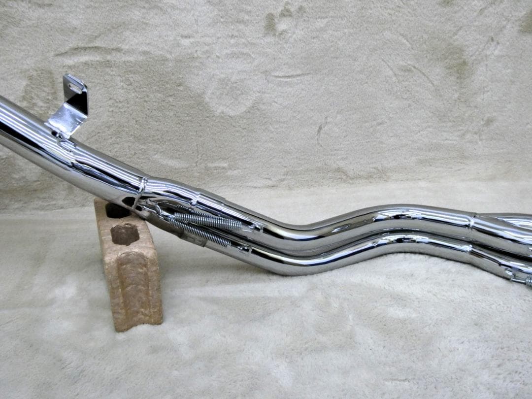 トリプルA】マフラー XJR400 8分割 メッキ アウター/XJ400