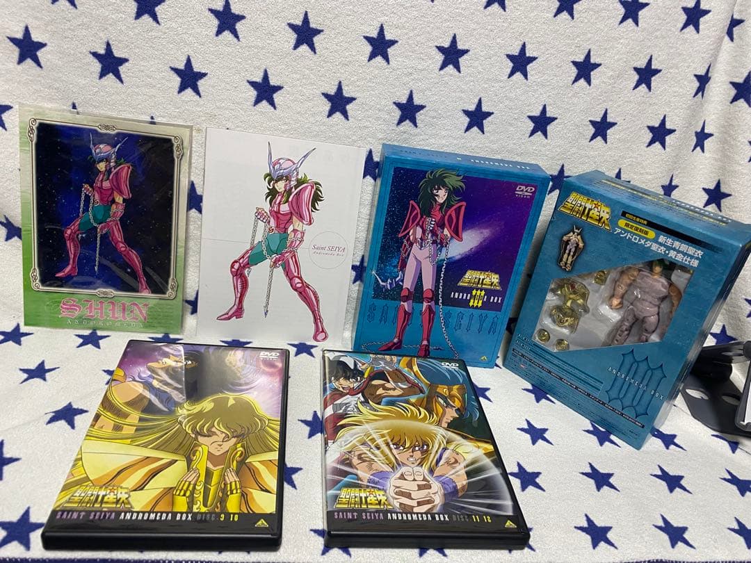 一部未開封あり】 聖闘士星矢 DVD 全巻セット フィギュア付き - メルカリ