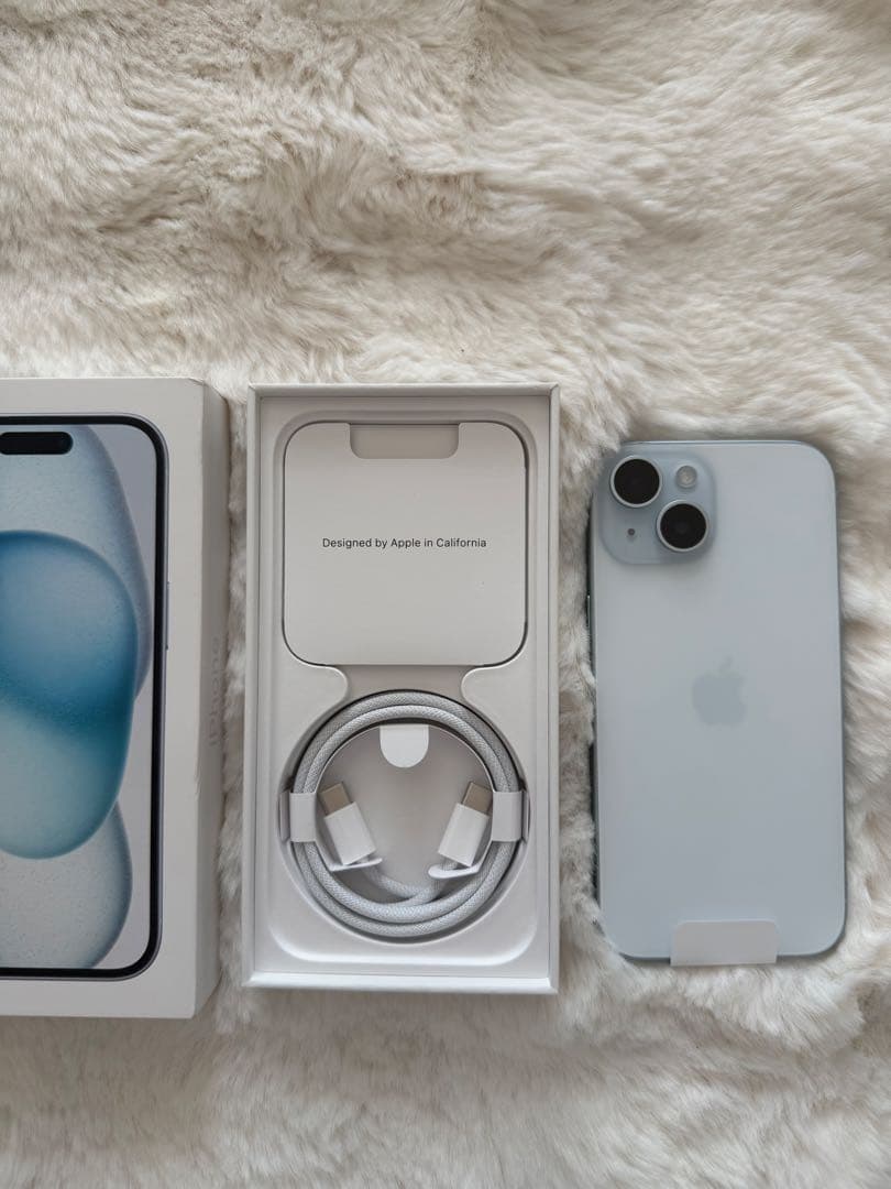 iPhone 15 128GB 新品未使用 ブルー - メルカリ