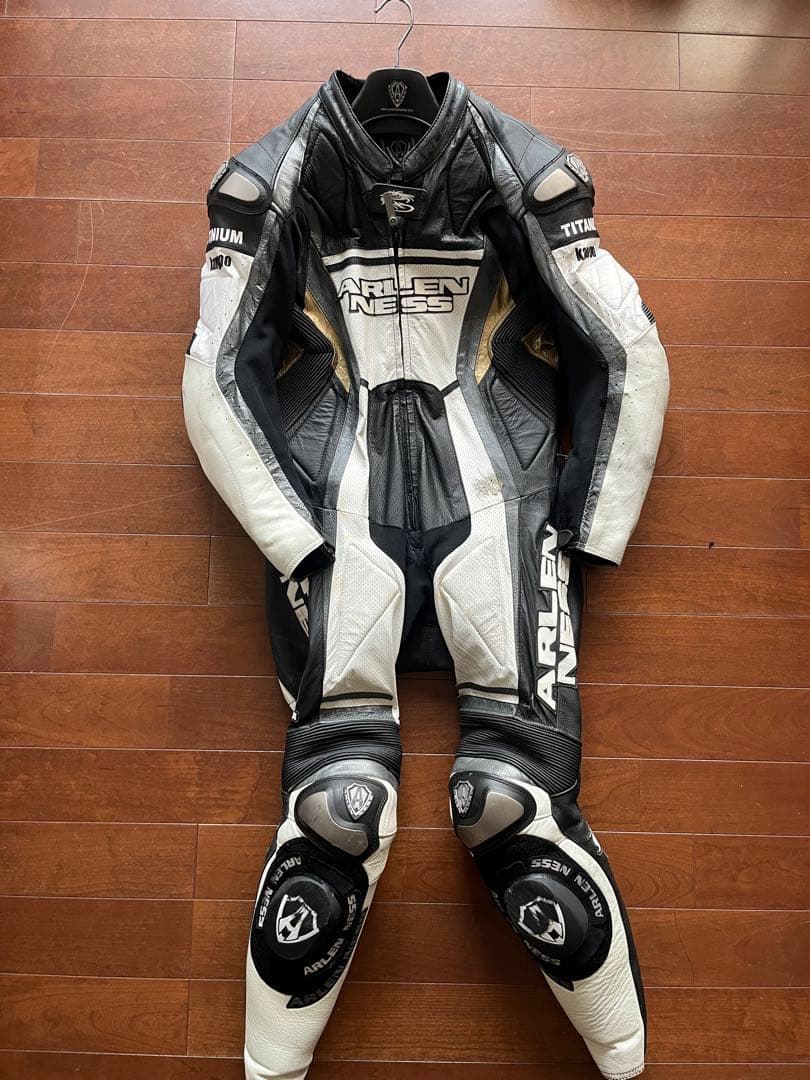 ARLEN NESS Titanium レザースーツ カンガルー アレンネス - メルカリ
