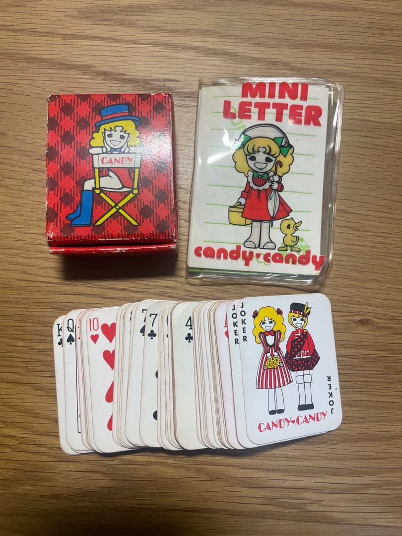candy candy ミニレターセット なかよし付録 トランプ - メルカリ