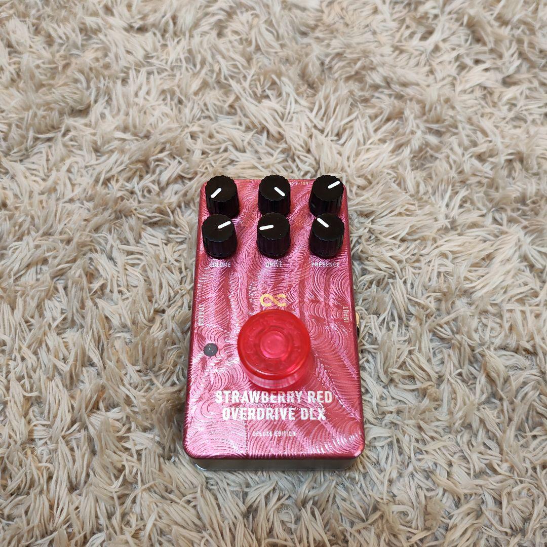ギター STRAWBERRY RED OVERDRIVE DLX One Control STRAWBERRY RED OVERDRIVE DLX Limited BJFE Style【限定