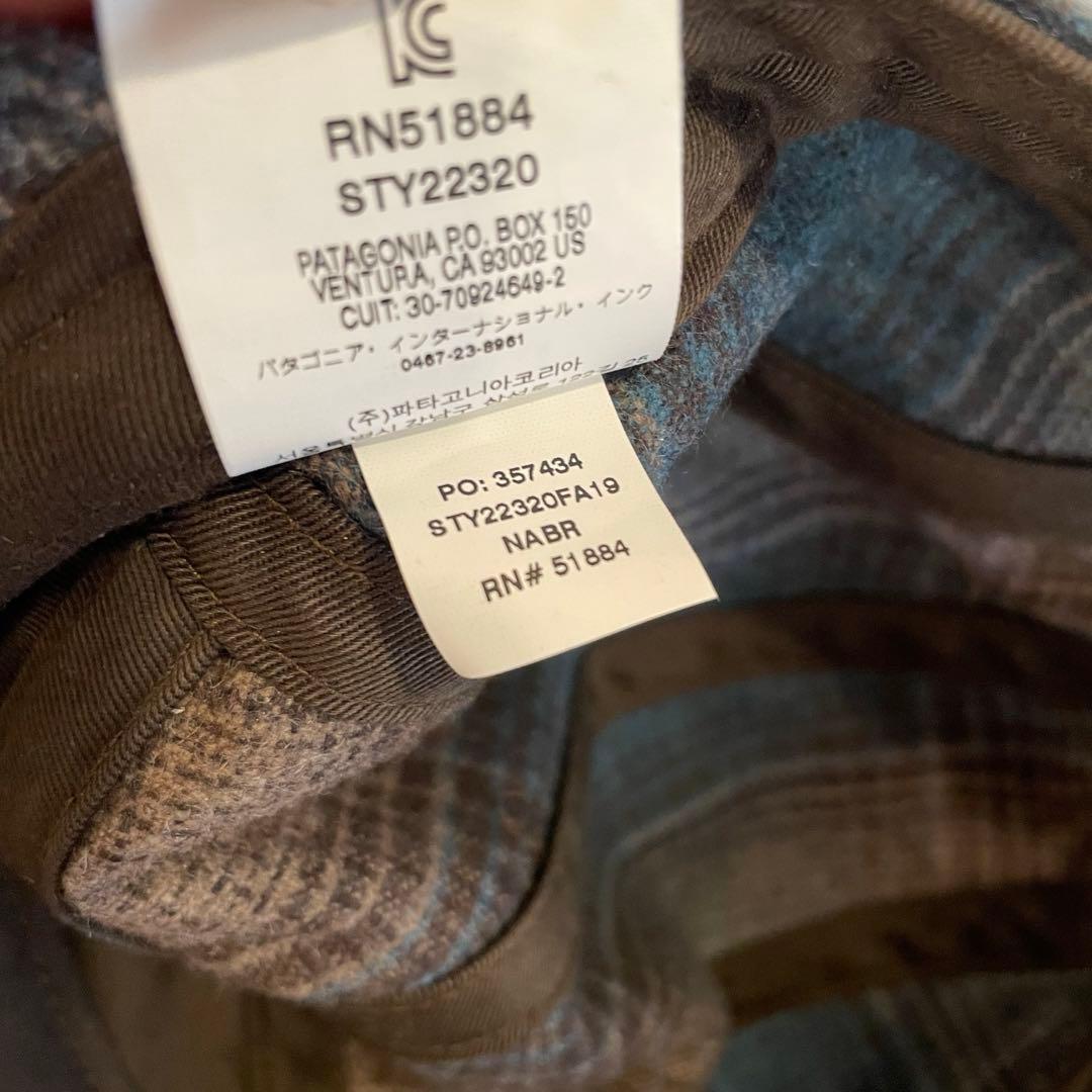 patagonia FA19 Recycled Wool Cap チェック - メルカリ