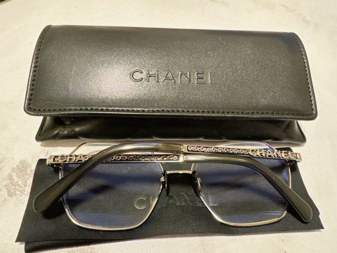 CHANEL シャネル メガネフレーム 伊達メガネ 2204-S スパンコール