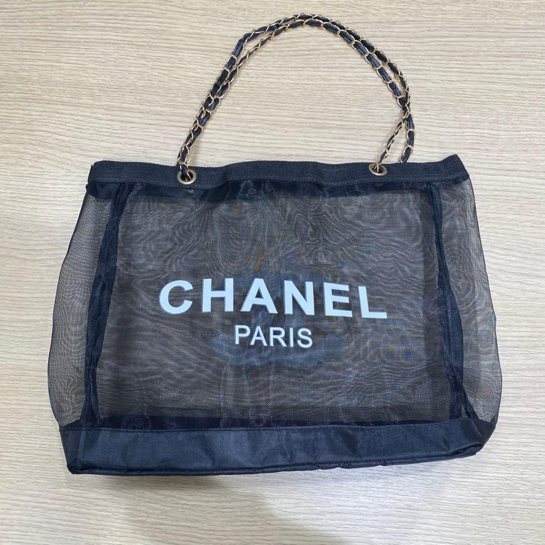 CHANEL シャネル メッシュバック ノベルティ バッグ - メルカリ