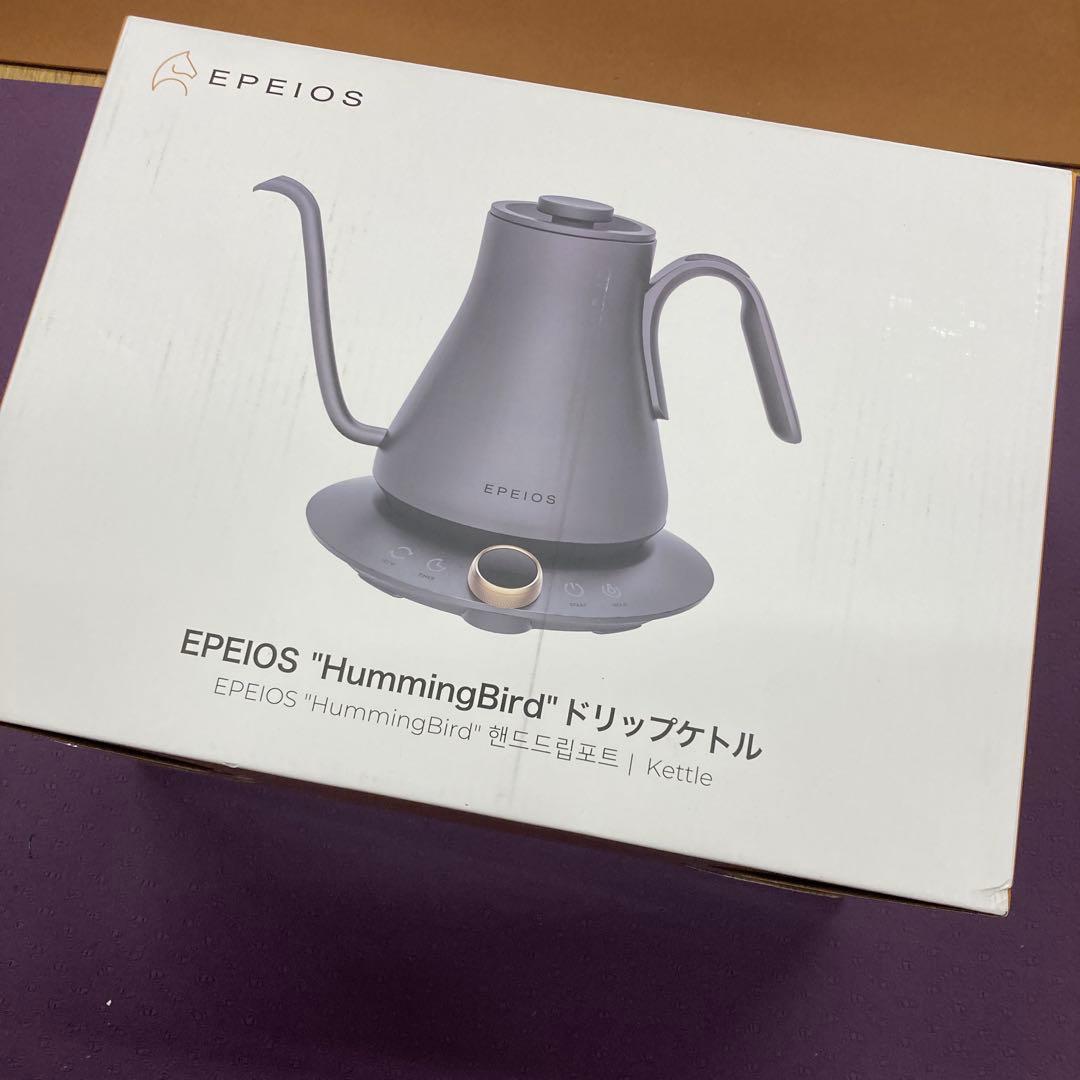 エペイオス(Epeios) 電気ケトル ドリップケトル 0.9L 1200W