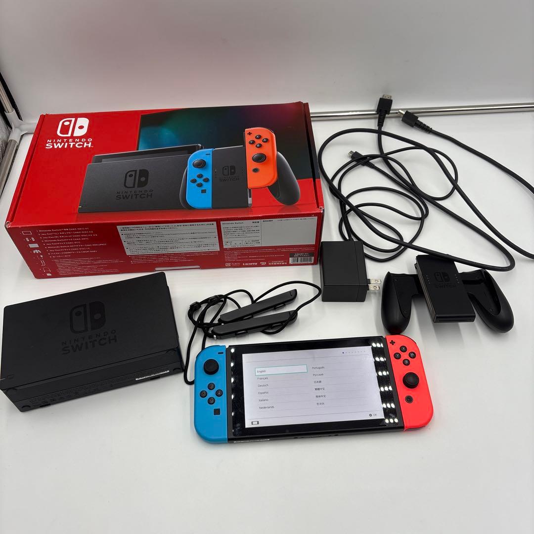 美品　Nintendo Switch HAC-001 ニンテンドースイッチ Amazon.co.jp: 【整備済み品】 Nintendo Switch ニンテンドー スイッチ