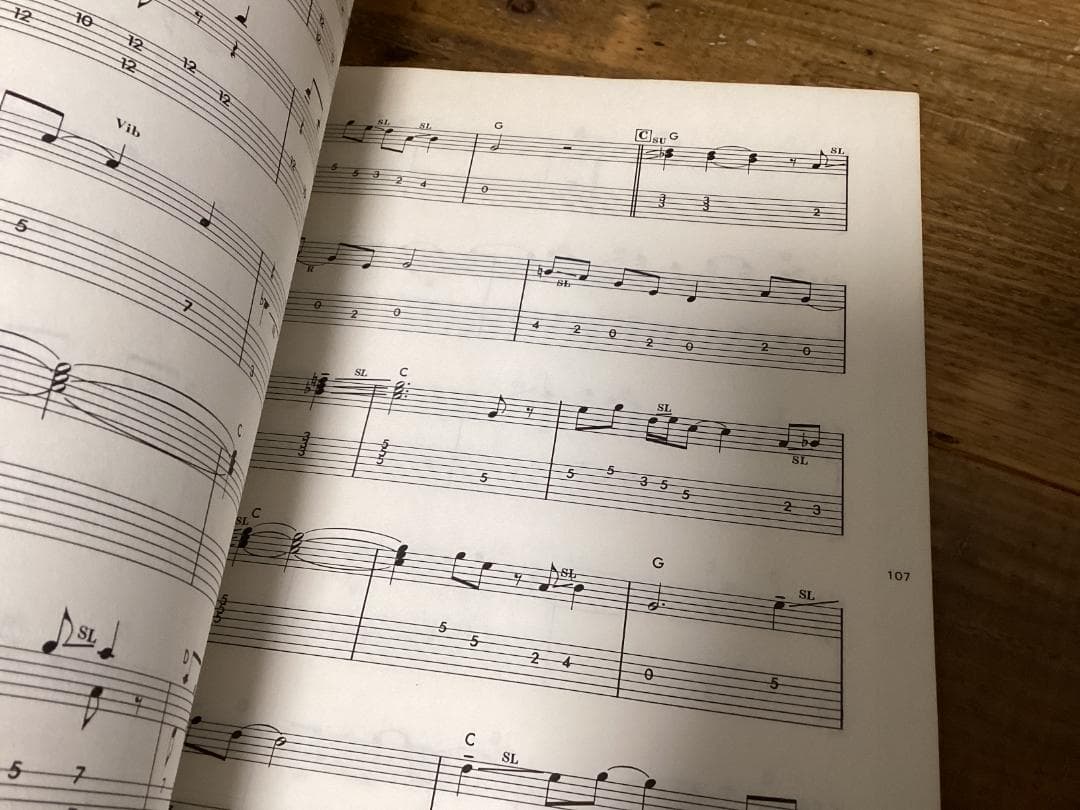 ☆楽譜/ライクーダー研究/RY COODER/タブ譜/ギタースコア