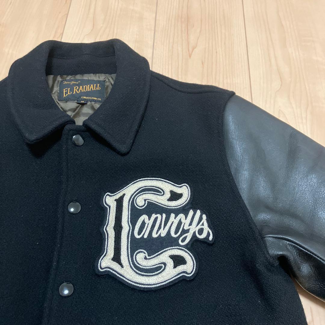 EL RADIALL ラディアル スタジャン 38 コンボイ 牛革袖 - メルカリ