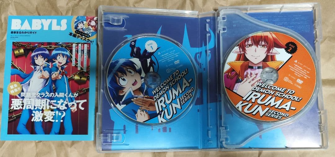 中古　魔入りました!入間くん 第2シーズン DVD BOX1＆2　視聴確認済み