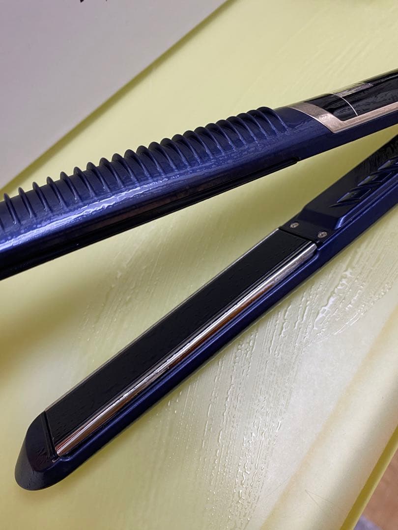 YAMAN ストレートヘアアイロン ネイビー - メルカリ