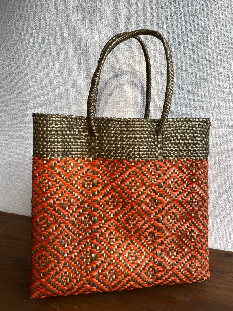 #G20-L2-Lサイズ　メキシコ　オアハカ　メルカドバッグ G20-L2-Lサイズ メキシコ オアハカ メルカドバッグ - メルカリ