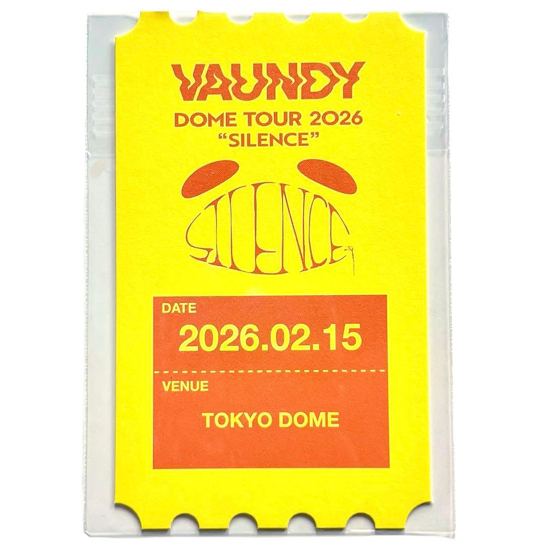 Vaundy SILENCE VAWS くじB賞 オリジナルチケットカード - メルカリ