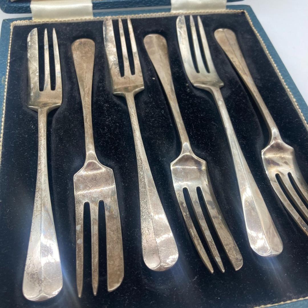 ▽Mappin&Webb ケーキフォークセット ホールマーク 1935年 - メルカリ