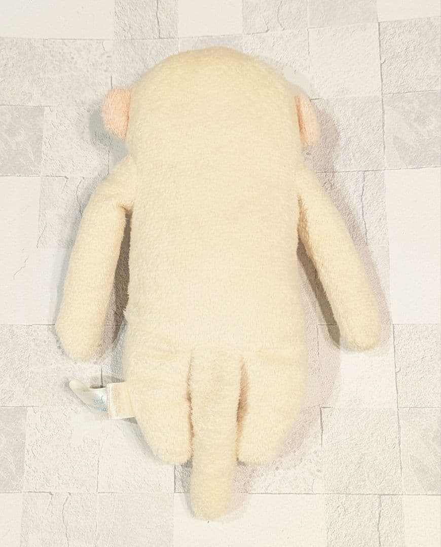 フモフモさん もちゃ Мサイズ クリーム色 3周年 シナダ ぬいぐるみ