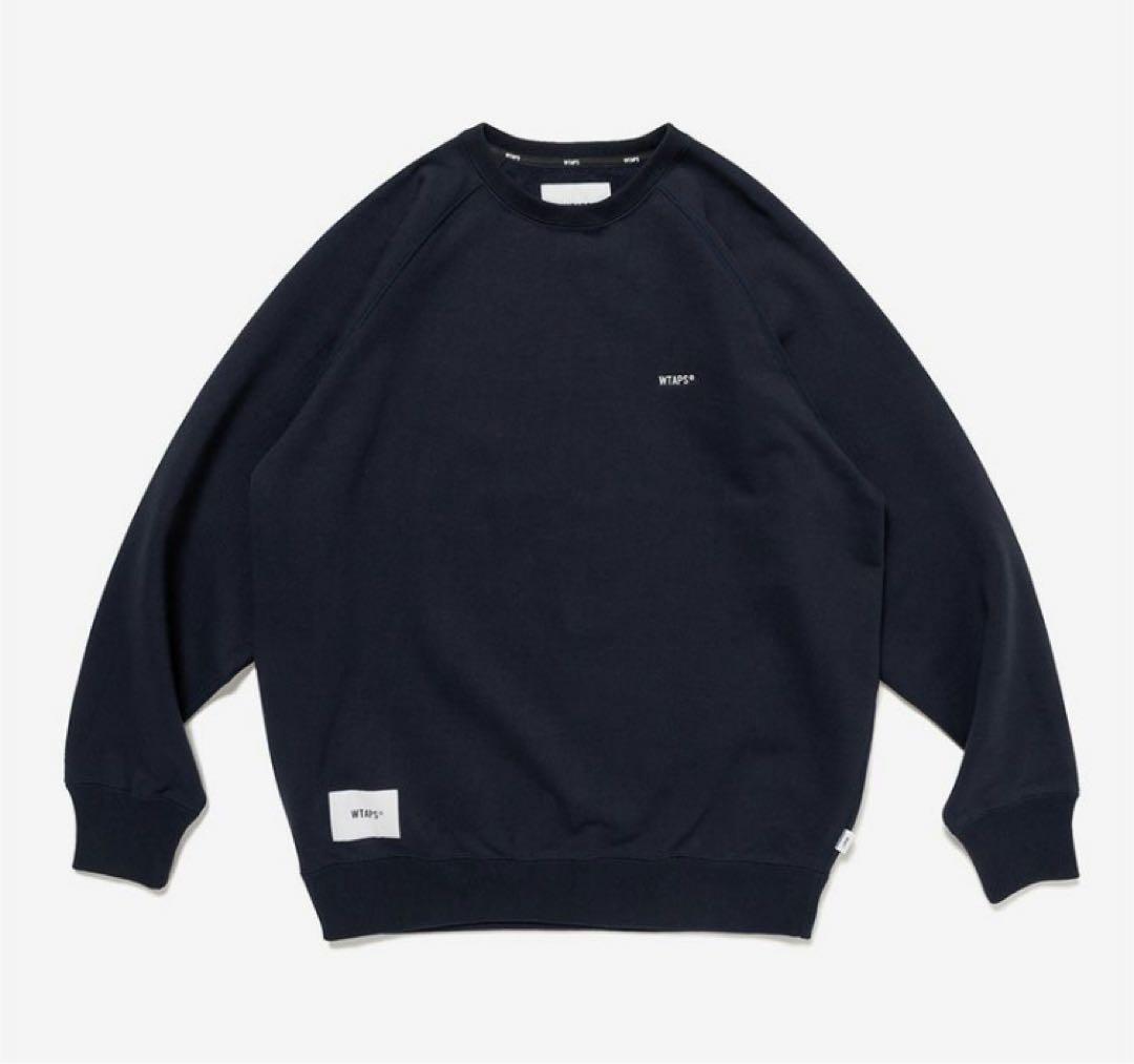 新品 WTAPS トレーナー Mサイズ ネイビー - メルカリ