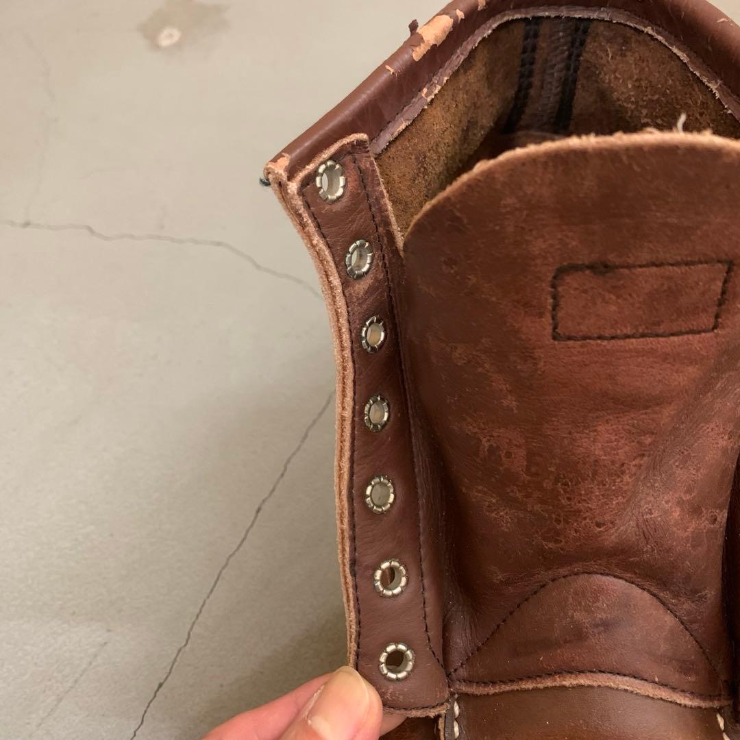 旧羽タグ カカトOK RED WING レッドウィング 8855 茶 7.5E