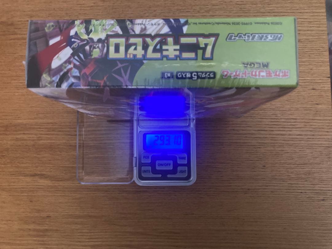 超高重量 293.10gポケモンカード ムニキスゼロ 未開封BOX ポケセン産
