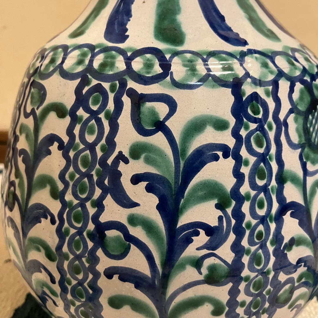 グラナダ焼き 手書き 陶器