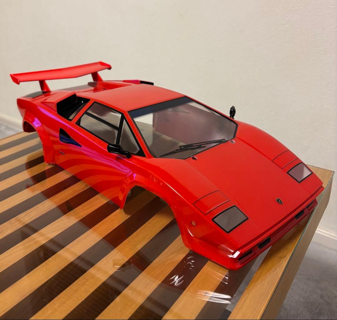 タミヤ ラジコンボディ ランボルギーニ カウンタック 1/10 - メルカリ