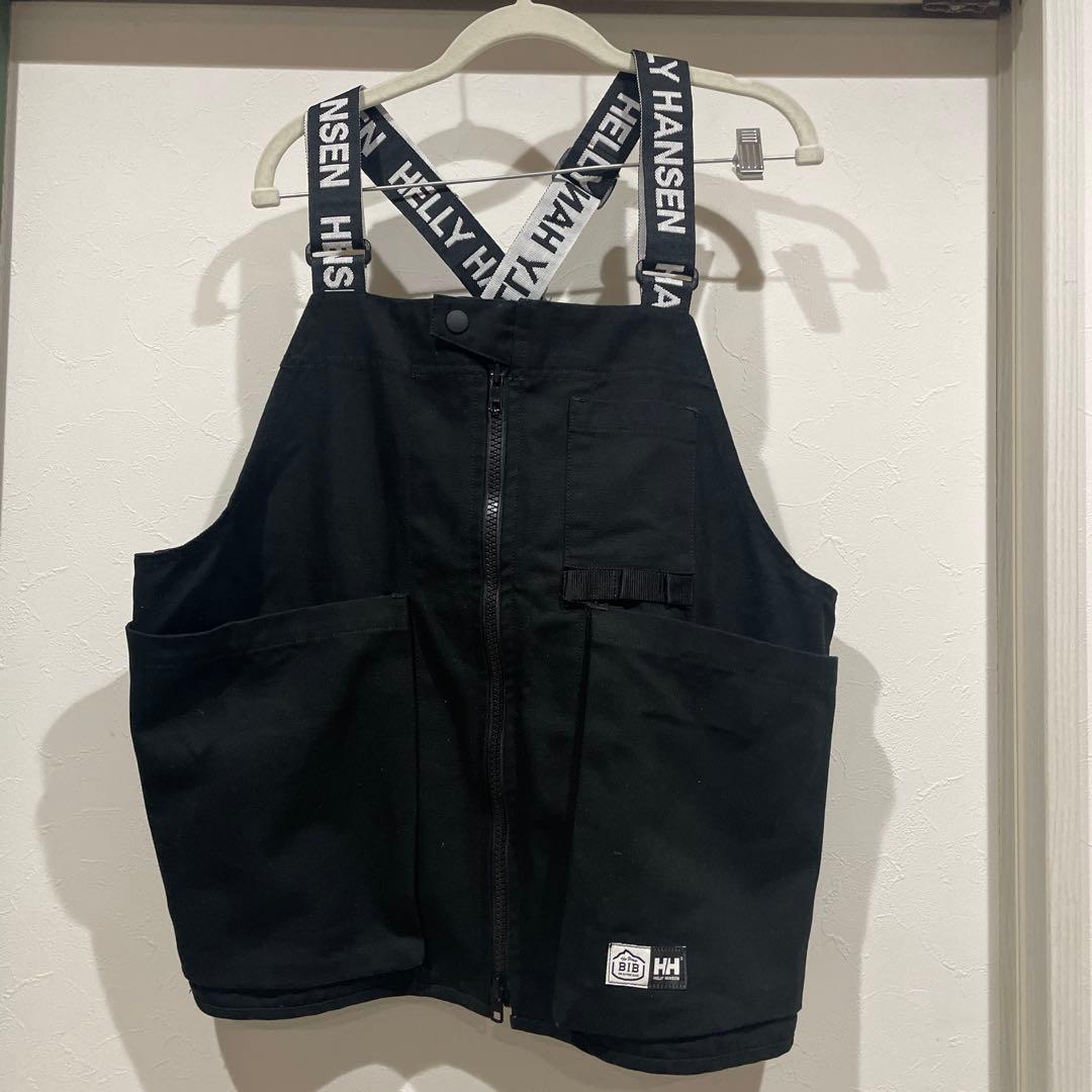 希少 Helly Hansen ブラック BIBビブベスト コラボバッグ 希少 Helly Hansen ブラック BIBビブベスト コラボバッグ - メルカリ