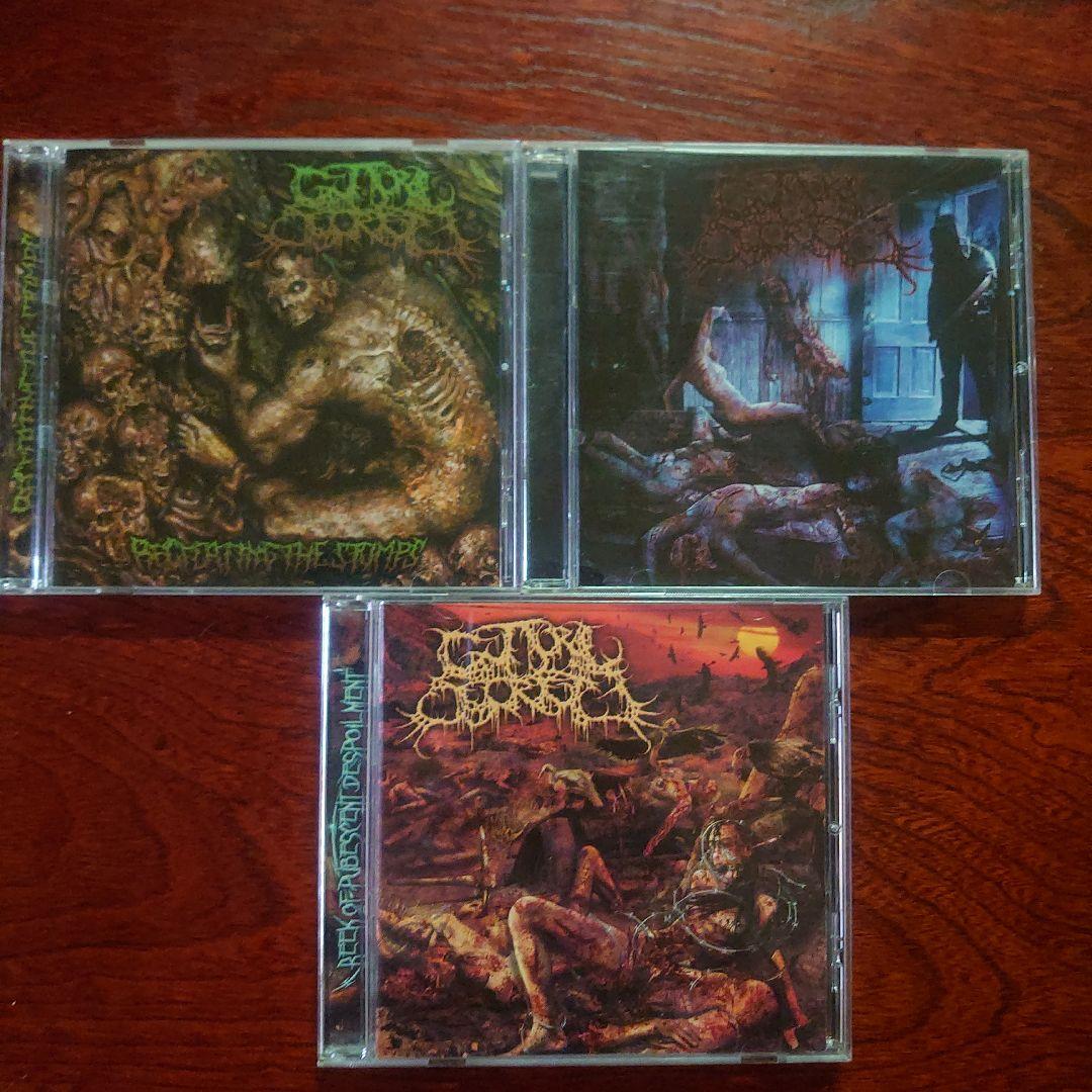 ブルデス Guttural Secrete アルバム3枚 ブルデス Guttural Secrete アルバム3枚 ブルデス Guttural Secrete