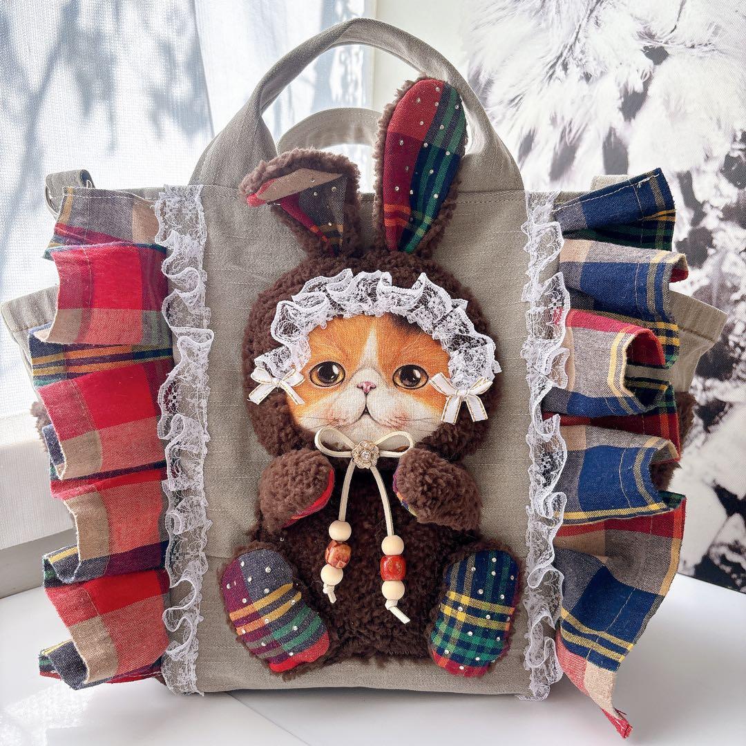 牡*❁様 コヤンイサムチョン トートバッグ ハンドメイド ダリちゃん