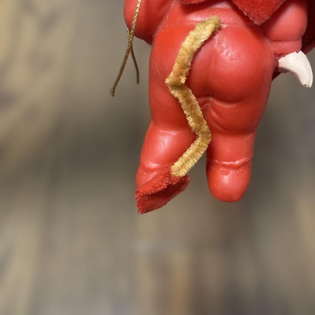 赤い悪魔の人形 kamar社 デビル ソフビ 1970年代 ヴィンテージ