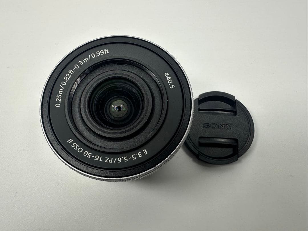 極美品Sony e pz 16-50mm f3.5-5.6 oss iiシルバー