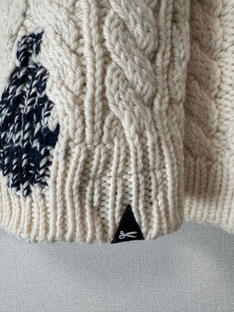 出品終了間近　アイボリー 　上質こだわり　個性　大人カジュアル　未使用　送料込